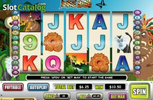 Skärmdump3. Jungle King (Wager Gaming) slot