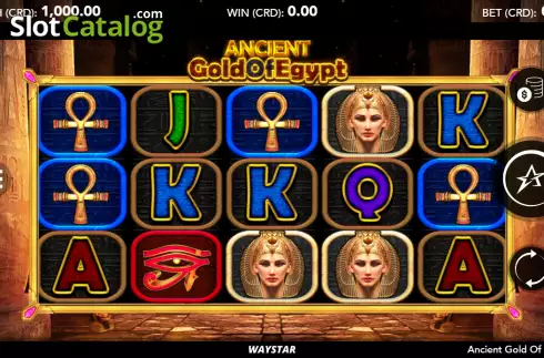 Schermo2. Ancient Gold of Egypt slot