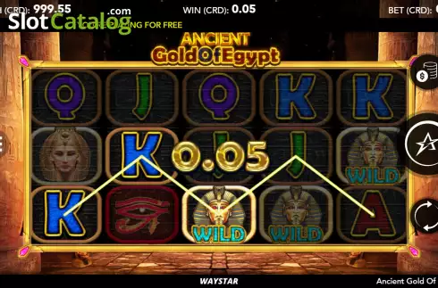 Schermo4. Ancient Gold of Egypt slot
