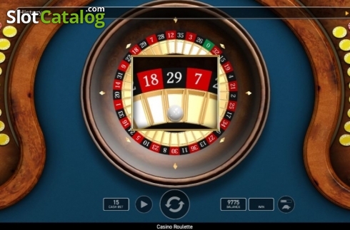 画面3. Casino Roulette (Wazdan) カジノスロット
