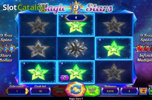Win Screen 1. Magic Stars 9 slot
