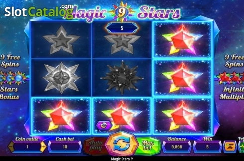 Win Screen 2. Magic Stars 9 slot
