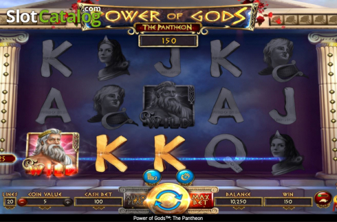 Skärmdump6. Power of Gods: The Pantheon slot