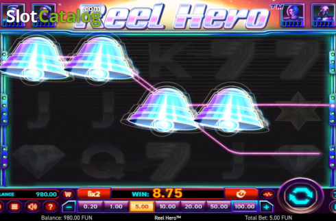 Win Screen 1. Reel Hero slot