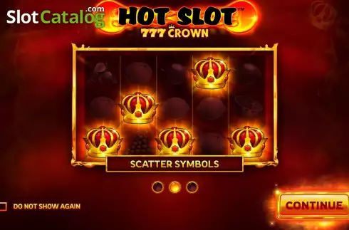 Ecran3. Hot Slot 777 Crown slot