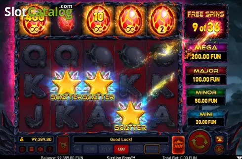 Free Spins 2. Sizzling Eggs slot