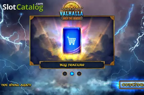 Bildschirm2. Power of Gods: Valhalla slot