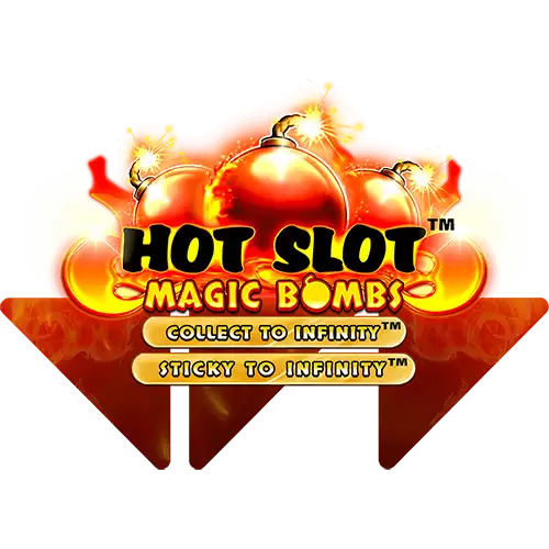 Hot Slot™: Magic Bombs ロゴ