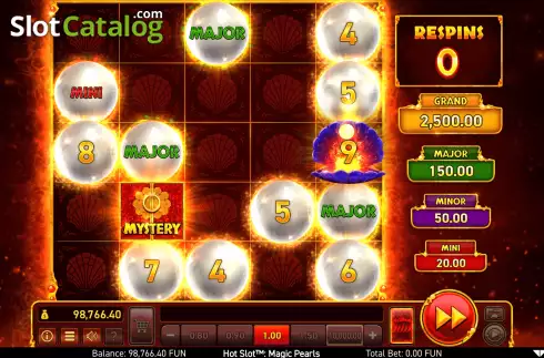 Bonus Game 3. Hot Slot: Magic Pearls slot