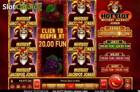 Pantalla6. Hot Slot: Mystery Jackpot Joker Tragamonedas 