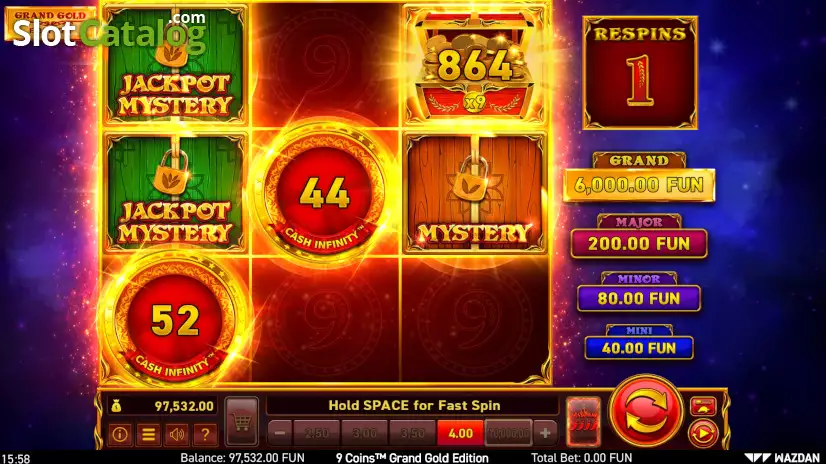 Video 9 Coins™ Grand Gold Edition Slot