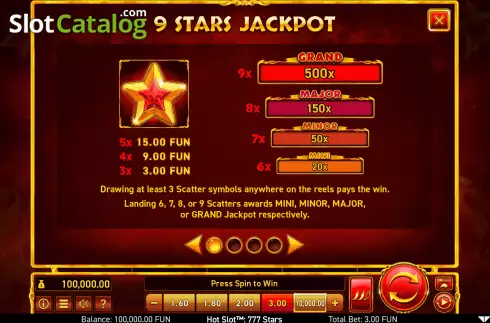 Captura de tela8. Hot Slot: 777 Stars slot