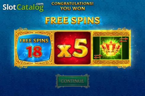 Free Spins 1. Mighty Symbols: Crowns slot