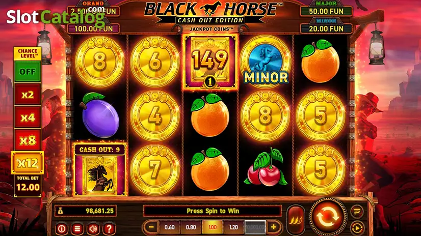 Black Horse Cash Out Edition Respins with Cash Collector