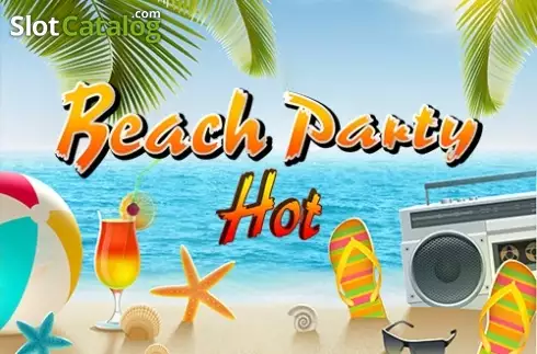 Beach Party Hot Logo