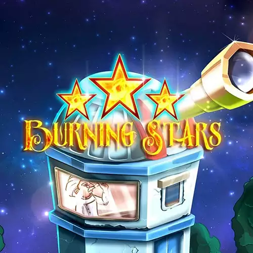 Burning Stars (Wazdan) Λογότυπο