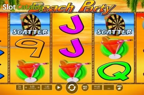 画面2. Beach Party (Wazdan) カジノスロット