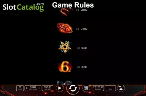 Game Rules. Demon Jack 27 slot