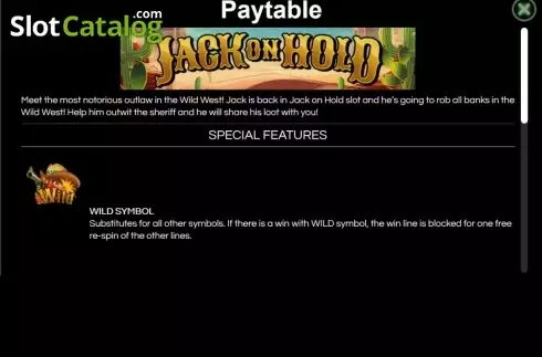 Captura de tela5. Jack On Hold slot