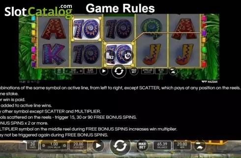 Game Rules. Lucky Queen slot