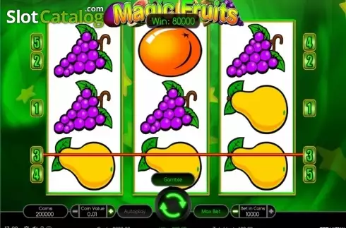 Écran8. Magic Fruits Machine à sous