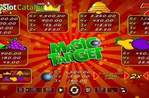 Bildschirm6. Magic Target slot