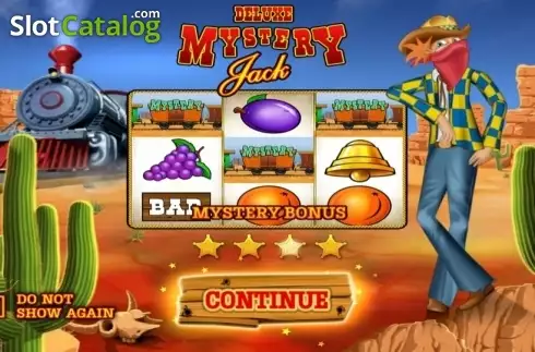 Start Screen. Mystery Jack Deluxe slot