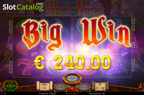 Big win. Magic Hot 4 Deluxe slot