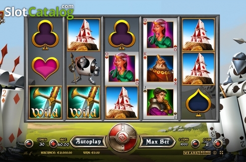 Bildschirm2. Battle of Cards slot