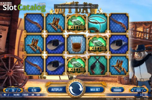 Reel Screen. Outlaw (We Are Casino) slot