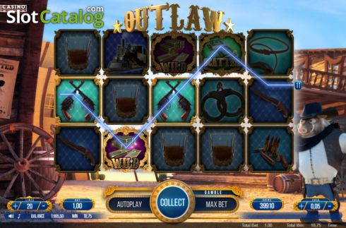 Win screen 2. Outlaw (We Are Casino) slot