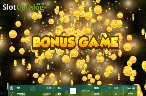 Bonus Game Win Screen. Indian Forest slot
