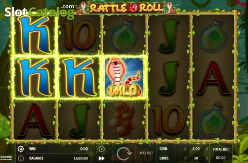 Win Screen 2. Rattle Roll slot