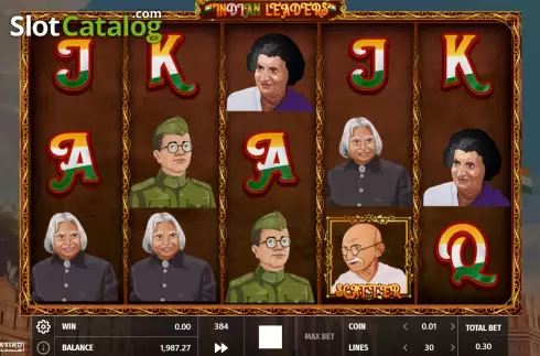 Скрин8. Indian Leaders слот