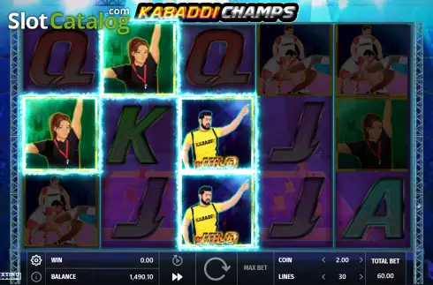 Win Screen 4. Kabaddi Champs slot