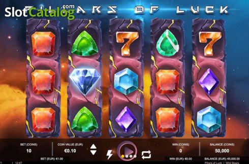 Bildschirm2. Pillars of Luck slot