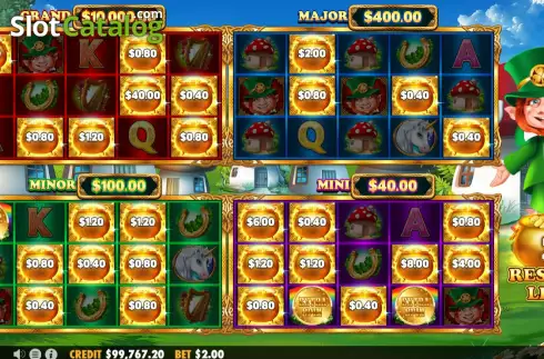 Respins 3. Gold Party slot