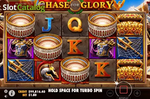 Ecran4. Chase for Glory slot