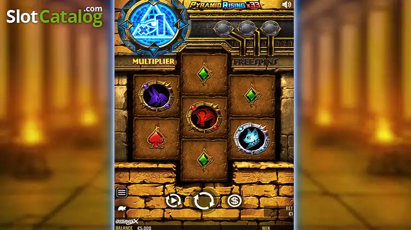 Pyramid Rising x33 from Win Fast Games Pyramid Rising x33