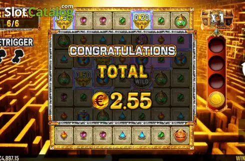 Ekran3. Treasure Labyrinth yuvası