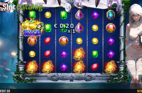 Schermo3. Mummy Princess slot