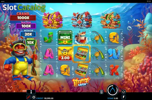 Pantalla2. Devil's Catch Tragamonedas 
