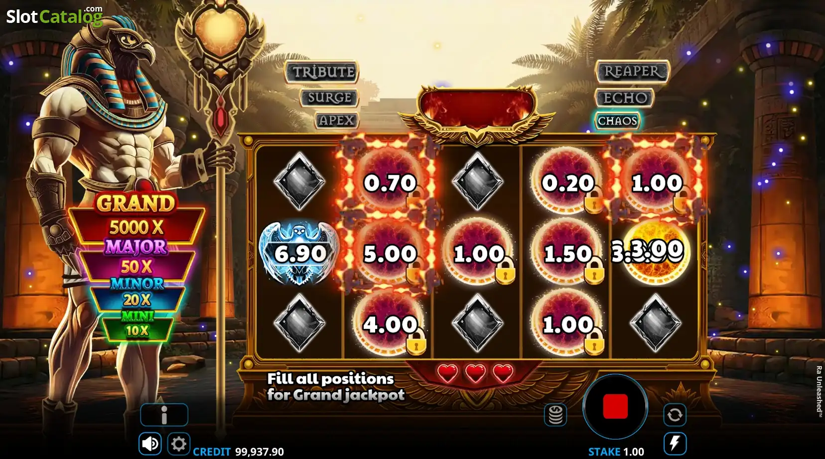 Ra Unleashed Slot Ra Unleashed Slot
