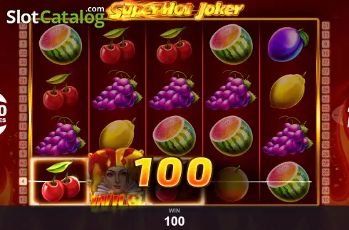 Win screen 2. Super Hot Joker slot