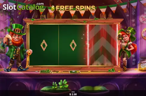 Free Spins screen 2. Teddy's Tavern slot