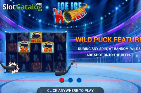 Bildschirm2. Ice Ice Hockey slot