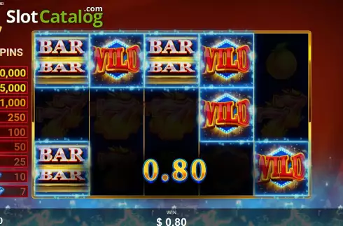 Free Spins Gameplay Screen. 12 Super Hot Diamonds Extreme slot