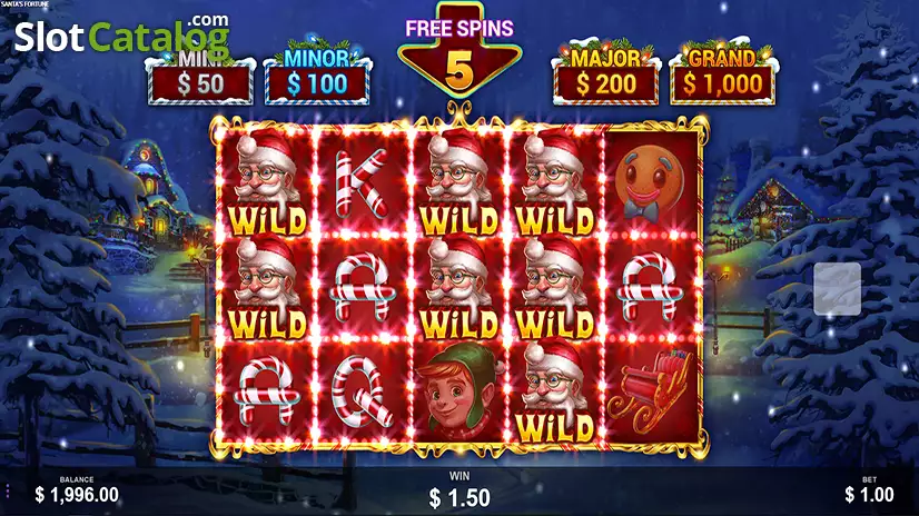 Santa’s Fortune Free Spins