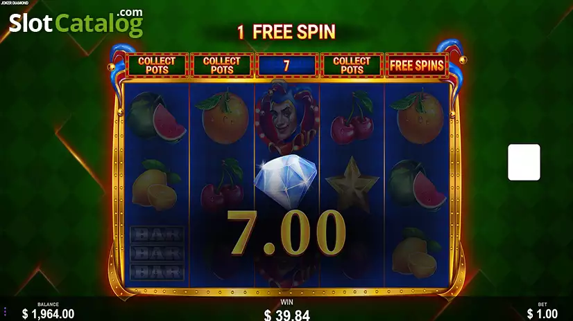 Joker Diamond Free Spins