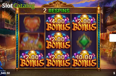 Bonus Game. Sultan's Palace Fortune slot